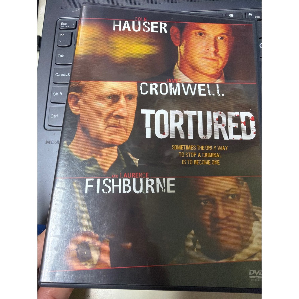Tortured DVD Cole Hauser Laurence Fishburne James Cromwell Crime Thriller 2008